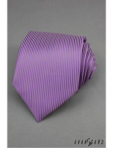 Avantgard Violette Krawatte mit vertikalen Streifen