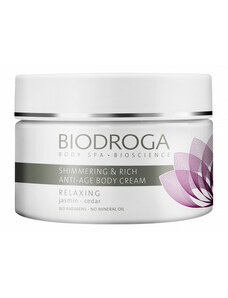 Biodroga Body Relaxing Shimmering & Rich Anti-age Body Cream 200ml
