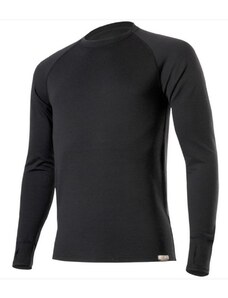 Herren Merino Sweatshirt Lasting WITY 9090 black