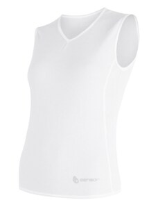 Damen Scampolo Sensor Coolmax Fresh Air V-Ausschnitt white 17100019