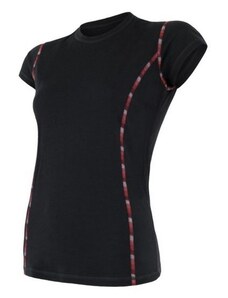 Damen T-Shirt Sensor MERINO AIR Kurzarm black 18100003