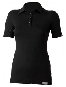 Damen Wolle T-Shirt Lasting Alisa 9090 black