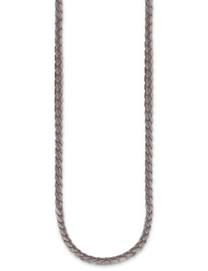 Thomas Sabo Leder-Halskette für Charms Grau X0244-134-5-L95, 95 cm