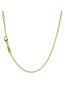 trendor Halskette für Anhänger 333 Gold Rundanker 1,5 mm Länge 45/42 cm 35904