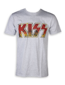 Metal T-Shirt Männer Kiss - Classic Logo - ROCK OFF - KISSTS01MG