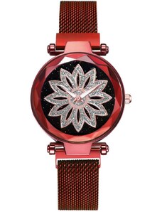 IZMAEL Magnetische Uhr Ornamento - Rot KP5080