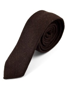 Tailor Toki Handgefertigte Krawatte in Braun