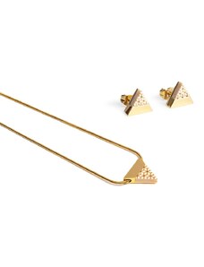 BeWooden Earrings & Necklace Virie Set