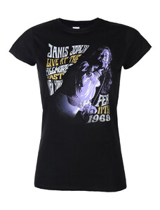 Metal T-Shirt Frauen Janis Joplin - FILLMORE EAST '68 - LIQUID BLUE - 13800