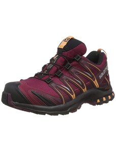 Salomon XA Pro 3D Gore-Tex Damen Trail Running Wasserdichte Schuhe, Stabilität, Grip, Dauerhafter Schutz, Rhododendron, 41 1/3