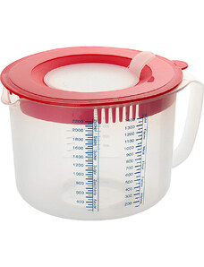 Dr. Oetker Messbecher in Rot - 2,2 l | onesize