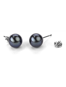 Eppi Elegante Ohrringe mit schwarzen Perlen Balbe