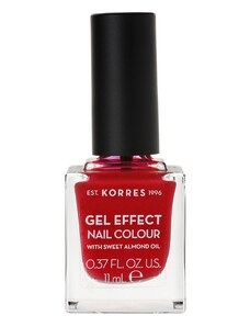 KORRES Nr. 51 Rosy Red Sweet Almond Nail Colour Nagellack 11 ml
