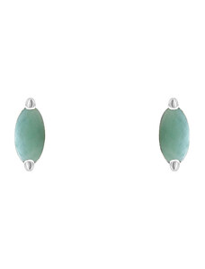 Eppi Minimalistische Ohrringe mit Smaragden Andine