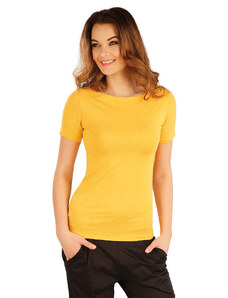LITEX Damen T-Shirt, kurzarm. 5A015, senf