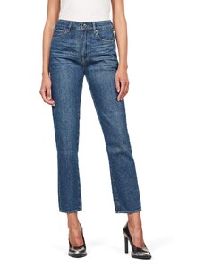 G-STAR RAW Damen 3301 High Straight 90's Ankle Colored Jeans, Mehrfarben (medium aged stone D09988-8973-6093), 26W / 32L
