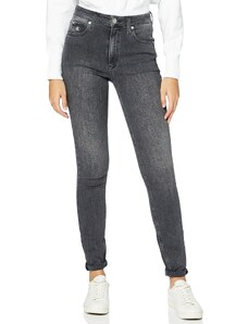 Calvin Klein Jeans Damen Ckj 010 High Rise Skinny Hose, ZZ004 Grey, 33W / 34L
