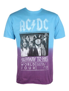 Metal T-Shirt Männer AC-DC - HIGHWAY TO BLUE TO PURPLE - AMPLIFIED - ZAV800D46