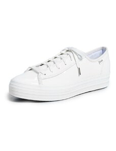 Keds Damen TPL Kick Core Can Sneaker, Weiß (White), 38 EU