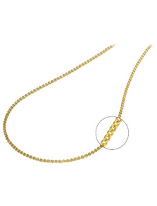 trendor Halskette für Damen und Herren Gold 333 Ankermuster 1,5 mm 72047-40, 40 cm