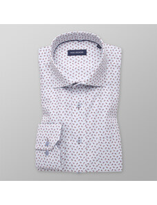 Männer Klassisches Hemd Willsoor grau geometrisch