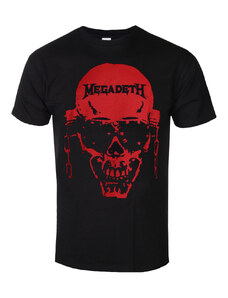 Metal T-Shirt Männer Megadeth - Contrast Red - ROCK OFF - MEGATS03MB