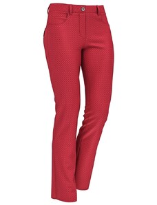 Colmar Women's 5 Pocket Jacquard Trousers DE34 red Damske
