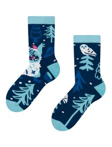 Dedoles Lustige warme Socken für Kinder Wald-Yeti