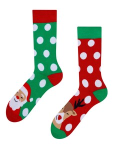 Dedoles Lustige warme Socken Santa und Rudolf
