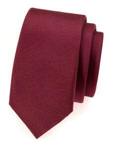 Avantgard Krawatte SLIM bordeaux matt