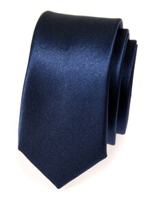 Avantgard Schmale Krawatte SLIM blau