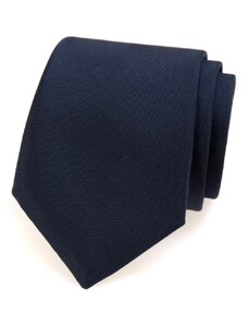 Avantgard Blaue matte Krawatte für Herren