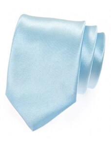 Avantgard Krawatte hellblau Glanz