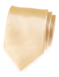 Avantgard Krawatte beige mit Glanz