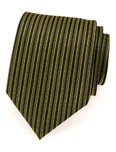 Avantgard Herren Krawatte grüne und schwarze Streifen