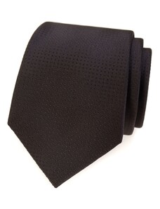 Avantgard Braune Krawatte mit gepunkteter Struktur