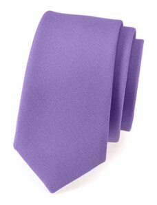 Avantgard Hellviolette, matte, schmale Krawatte
