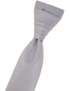 Avantgard Graue strukturierte französische Krawatte