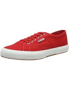 Superga 2750 Cotu Classic, Unisex-Erwachsene Sneaker, Rot (red-white), 44 EU (9.5 UK)