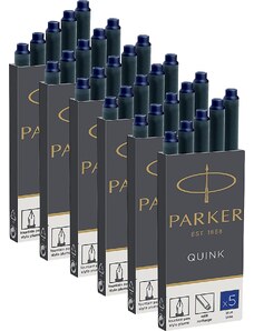 Tintenpatronen PARKER, 5/1 Blau ( set 6*5 = 30 Stück)