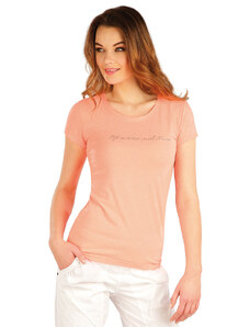 LITEX Damen T-Shirt, kurzarm. J1237, orange mergel