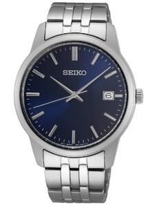 Seiko Herren-Quarzuhr Blau SUR399P1