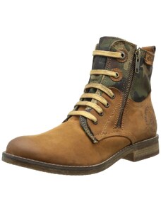 s.Oliver Damen Casual Combat Boots, Braun (Cognac 305), 36
