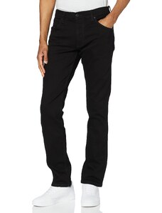 Wrangler Herren Greensboro Jeans, Schwarz (Black Valley), 30W /32L
