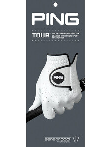 Ping Tour Glove L Lava white Panske