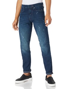 G-STAR RAW Herren Scutar 3D Tapered Jeans, Blau (worn in taint destroyed D17711-9657-C270), 36W / 32L