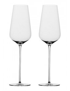 SOLA Lunasol - Champagnergläser 300 ml 2-tlg. Set – FLOW Glas Platinum Line (321703)