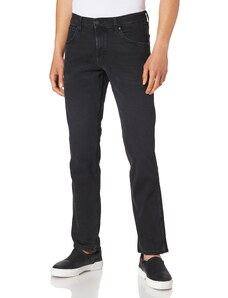 Wrangler Herren Greensboro Jeans, Black Crow, 36W / 32L