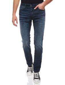 Herren Jack & Jones Jeans Tim Straight Legs Slim Fit Flat Front Tim ORIGINAL, Farben:Dunkelblau, Größe Jeans:32W / 32L