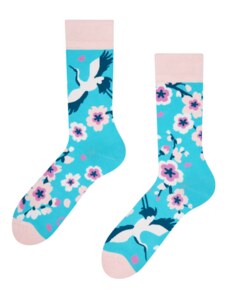 Dedoles Lustige Socken Sakura und Reiher